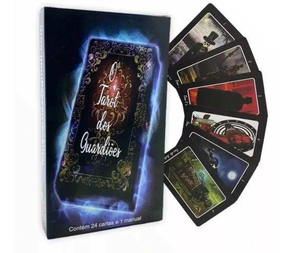 TAROT DOS GUARDIÕES CONTÉM 24 CARTAS E 1 LIVRETO EXPLICATIVO