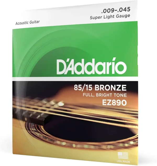 Encordoamento D’Addario 0.09  Fósforo Bronze - Image 2