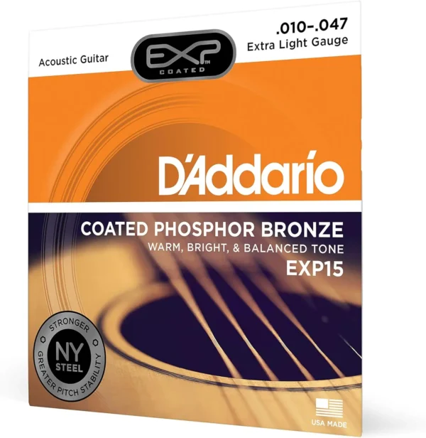 Encordoamento D'Addario 0.10 Fósforo Bronze - Image 2