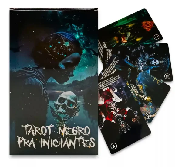 TAROT NEGRO PARA INICIANTES 22 CARTAS EXPLICATIVAS