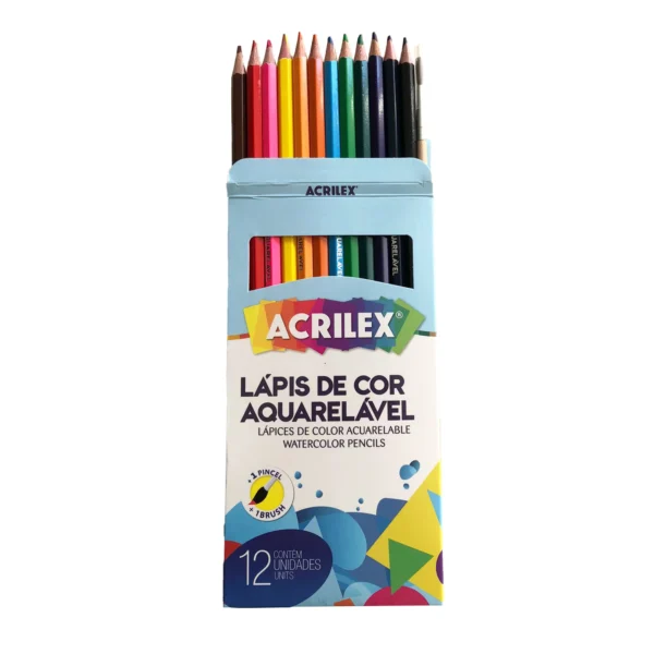 Lapis de Cor Aquarelavel Acrilex - Image 2