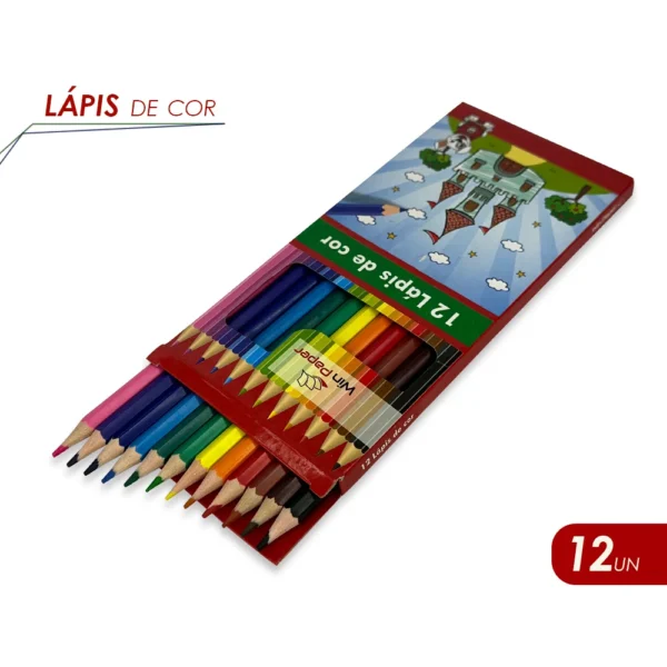 Lápis de Cor com 12 Cores - Image 3