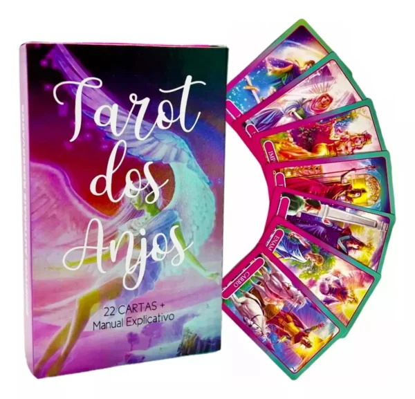 TAROT DOS ANJOS 22 CARTAS COM MANUAL EXPLICATIVO