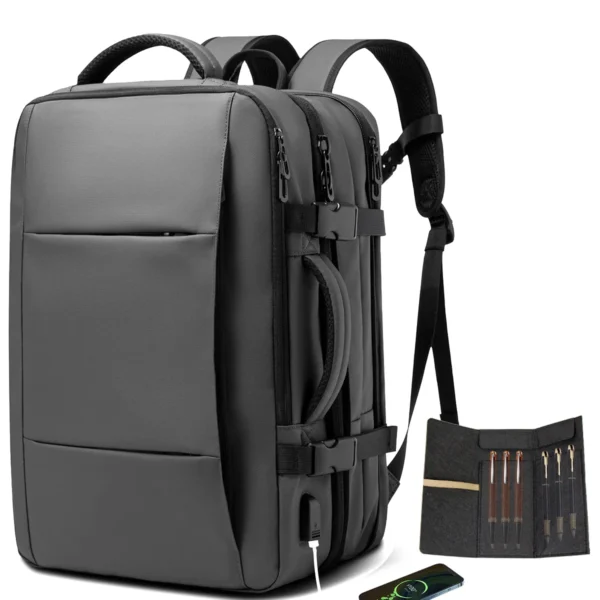 Mochila de Viagem Para Laptop com USB