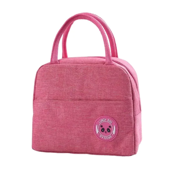 Bolsa Térmica Laminada  Bolso Zíper Cor Rosa